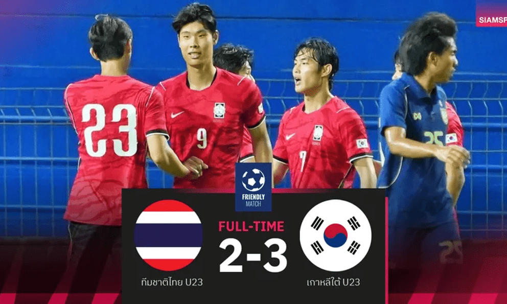 U23 Thái Lan thua ngược tiếc nuối trước Hàn Quốc, bóng đá xứ Chùa Vàng vẫn đón tin vui từ đội nữ
