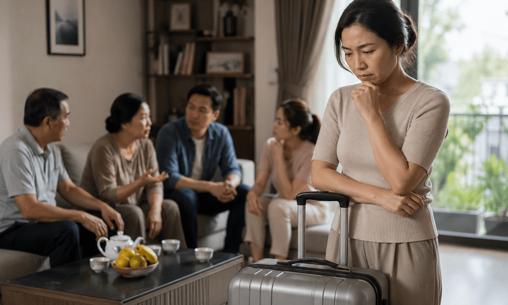 Chi thêm 15 triệu mời gia đình em gái đi du lịch, yêu cầu của bố mẹ chồng khiến nàng dâu tự dằn vặt 