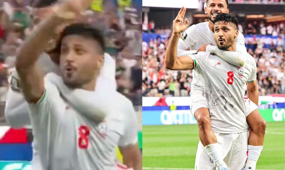 Cầu thủ Iran gây tranh cãi tại World Cup 2026 vì màn ăn mừng “nhạy cảm”