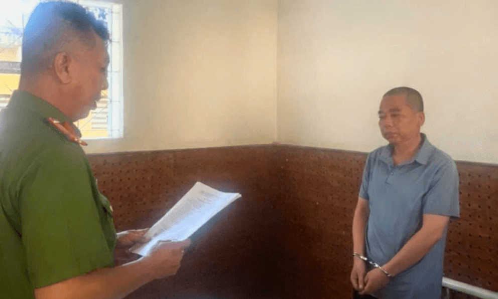 Thi hành lệnh bắt tạm giam Thái Huy Phong SN 1976