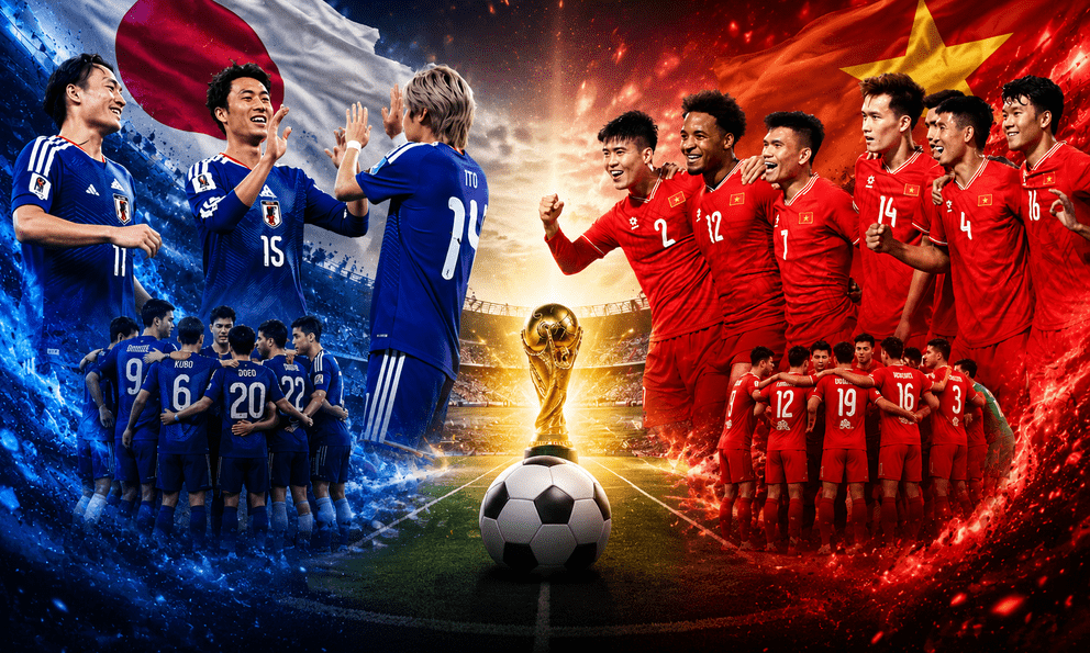 Nhìn Nhật Bản chói sáng, tuyển Việt Nam có thêm “doping” để mơ về World Cup