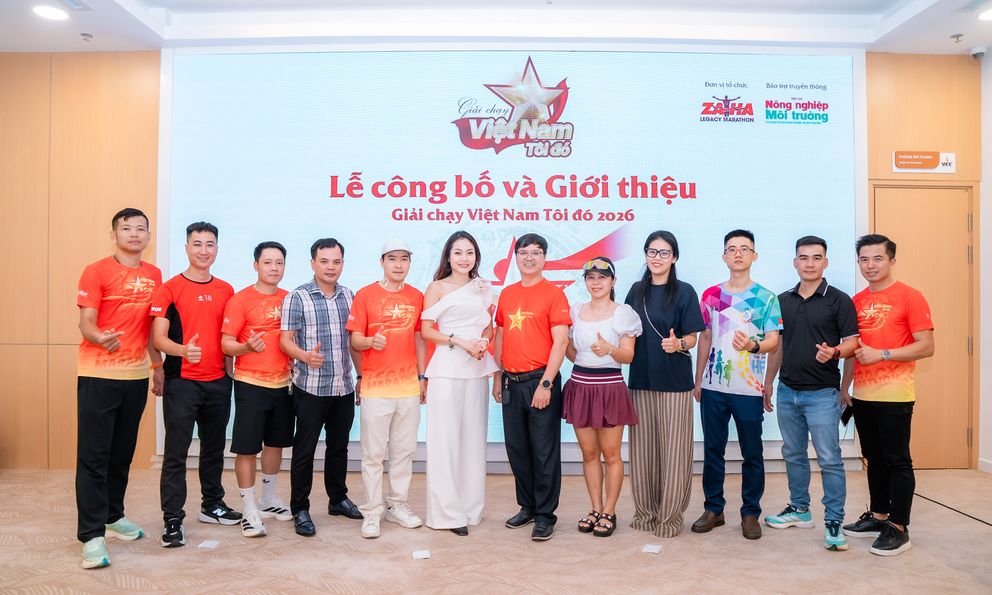 Giải chạy “Việt Nam Tôi Đó - My Vietnam 2026” dự kiến quy tụ 15.000 VĐV, lan tỏa tinh thần dân tộc
