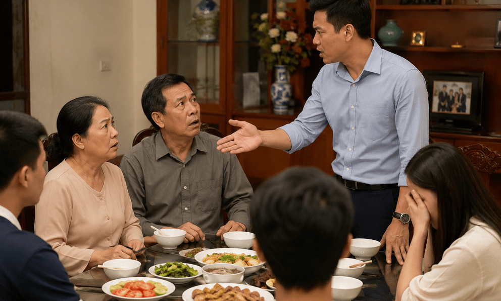 Cả gia đình kinh ngạc khi con rể hỏi tiền mua nhà, câu trả lời của bố vợ khiến anh đứng bật dậy, đi về