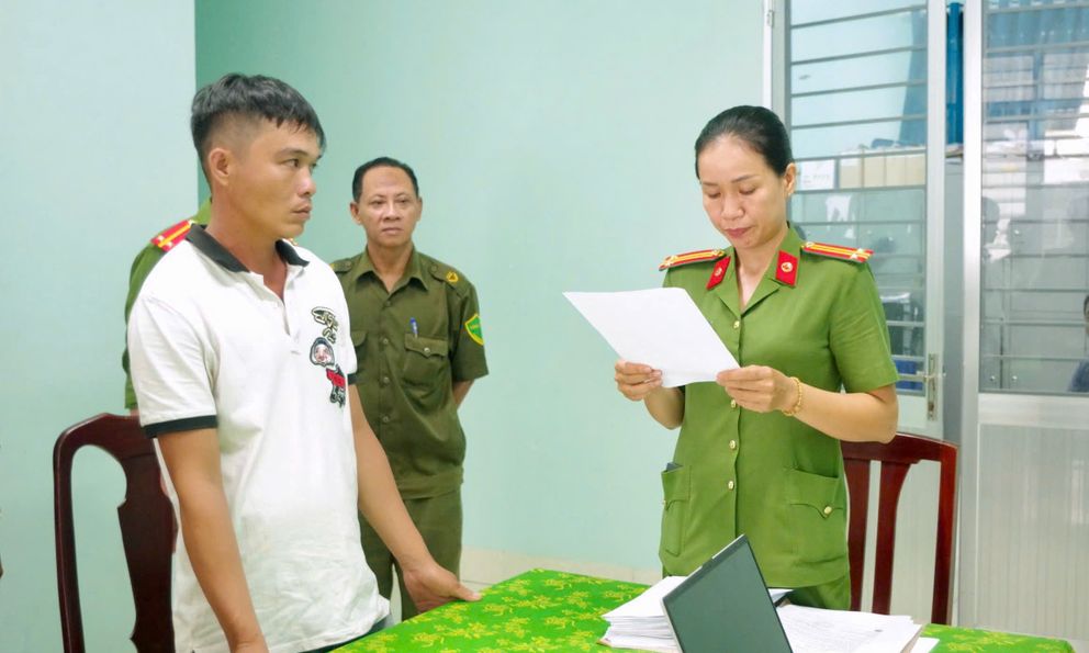 Thi hành bắt tạm giam Nguyễn Công Bằng SN 1993