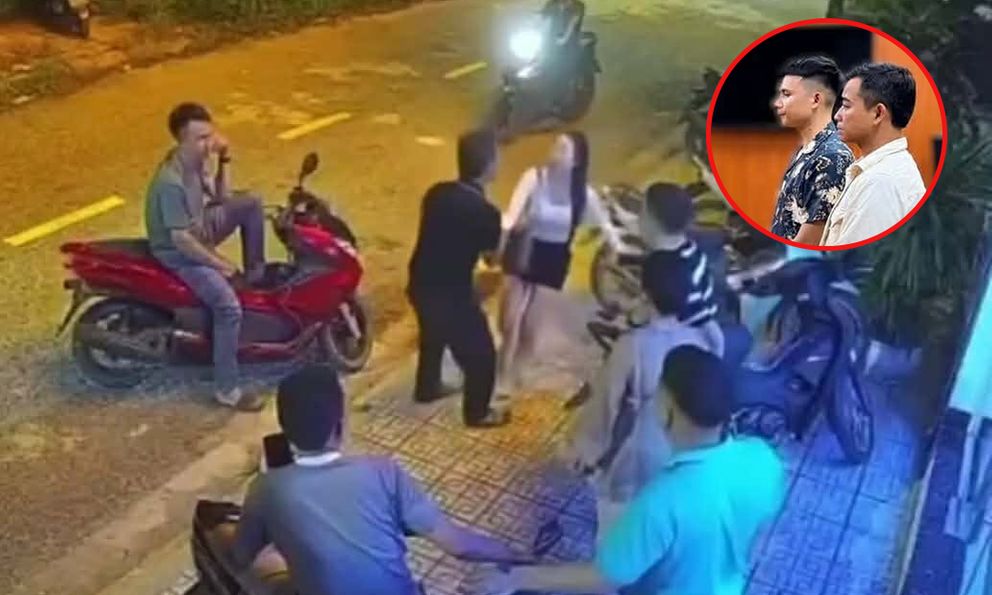 Tìm ra người đàn ông tát cô gái trước quán karaoke sau khi trêu ghẹo nhưng bị phản ứng, lập tức trả giá