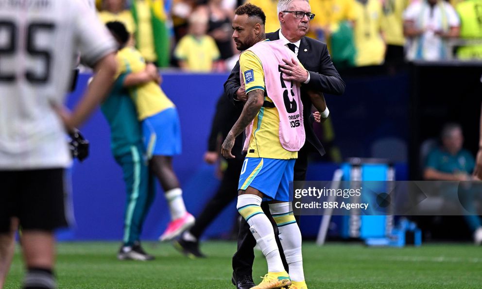 “Canh bạc” Neymar của HLV Ancelotti và trận thua phơi bày thực tế phũ phàng nơi tuyển Brazil