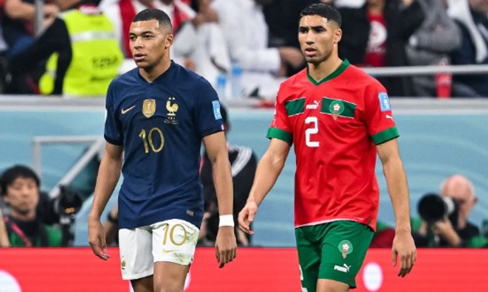 Hi hữu: Xuất hiện vụ đánh nhau ở buổi họp báo trận Pháp vs Morocco