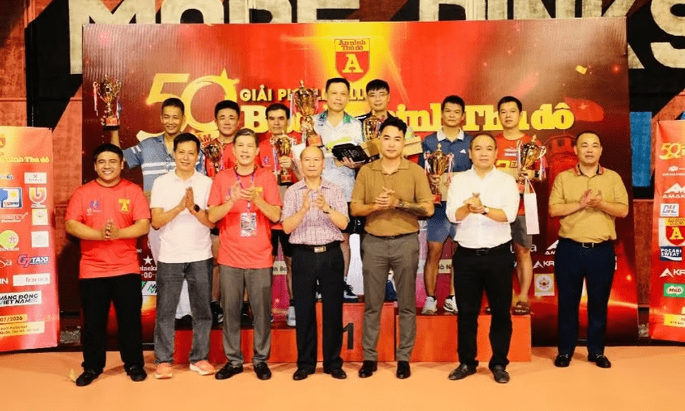 Xác định các VĐV top đầu Giải Pickleball kỷ niệm 50 năm An ninh Thủ đô xuất bản số đầu tiên