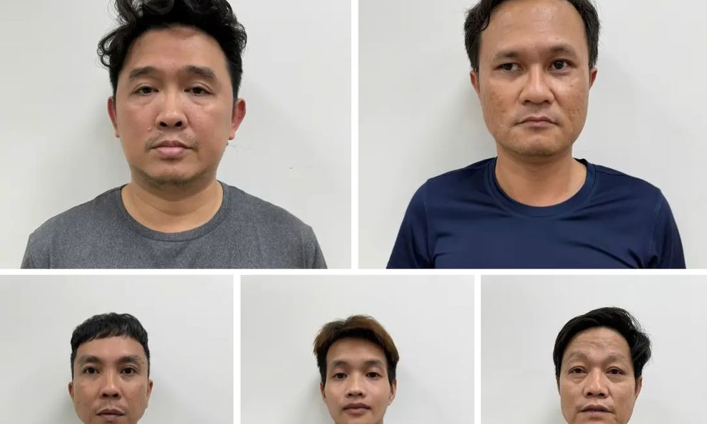 Công an điều tra tổng số tiền giao dịch 45 tỷ đồng: 5 người đàn ông bị bắt giữ