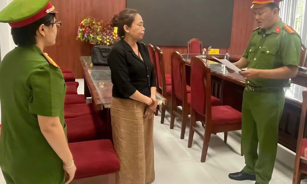 Bắt tạm giam môi giới bất động sản Nguyễn Thị Lệ Hoa 56 tuổi 