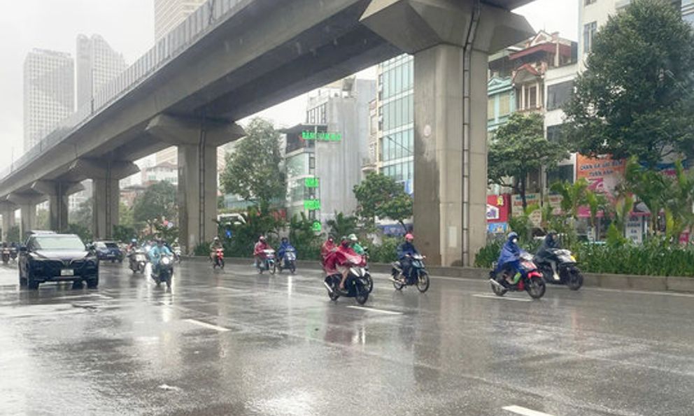 Tin mới về đợt mưa to kéo dài trong nhiều ngày tới ở Bắc Bộ