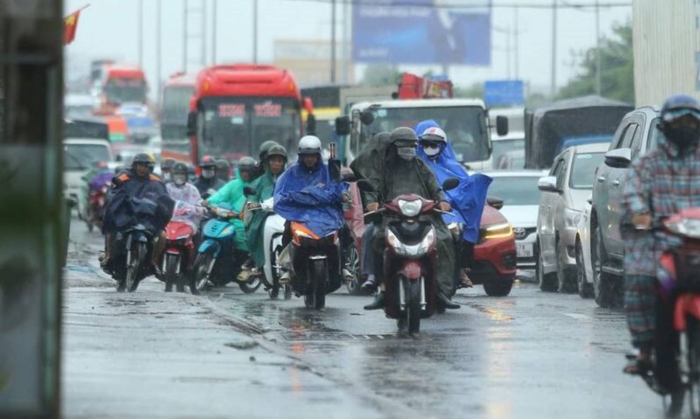 Ngày mai, nhiều tỉnh thành tại Bắc Bộ có mưa to đến rất to