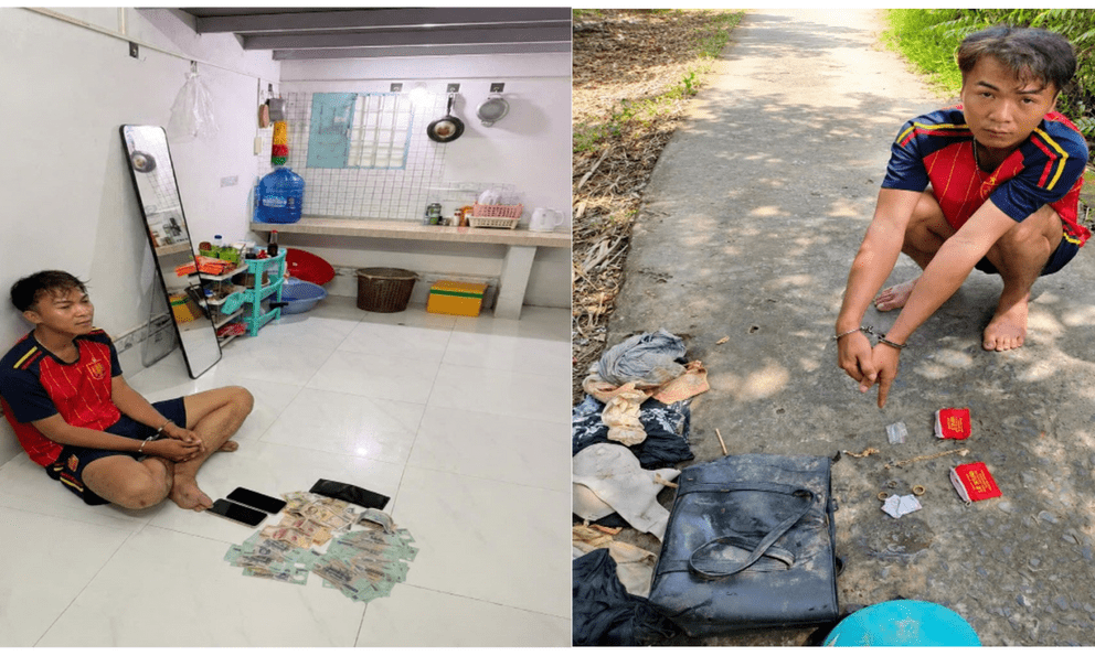 Bắt nhanh Trần Văn Hoàng SN 2003, thu hồi nhiều tài sản có giá trị