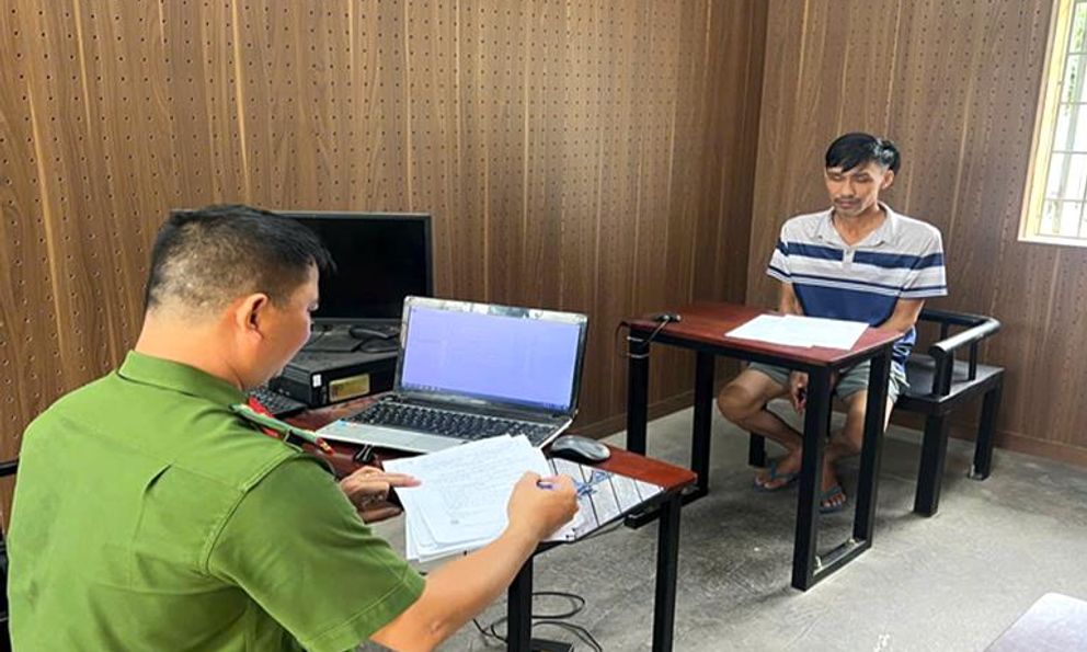 Bắt tài xế Đặng Quốc Thắng 48 tuổi