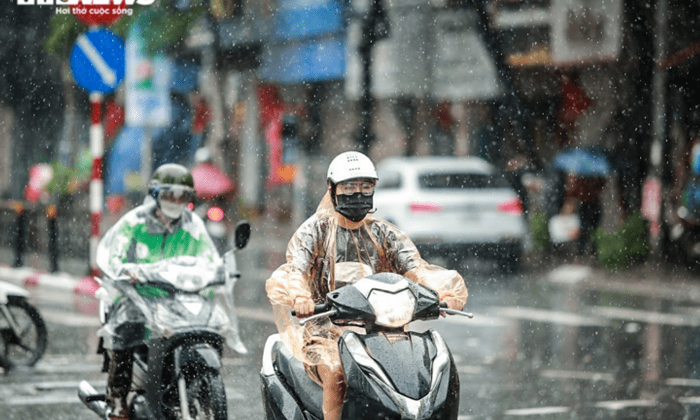 Tin mới nhất về đợt mưa to đến rất to tại Bắc Bộ