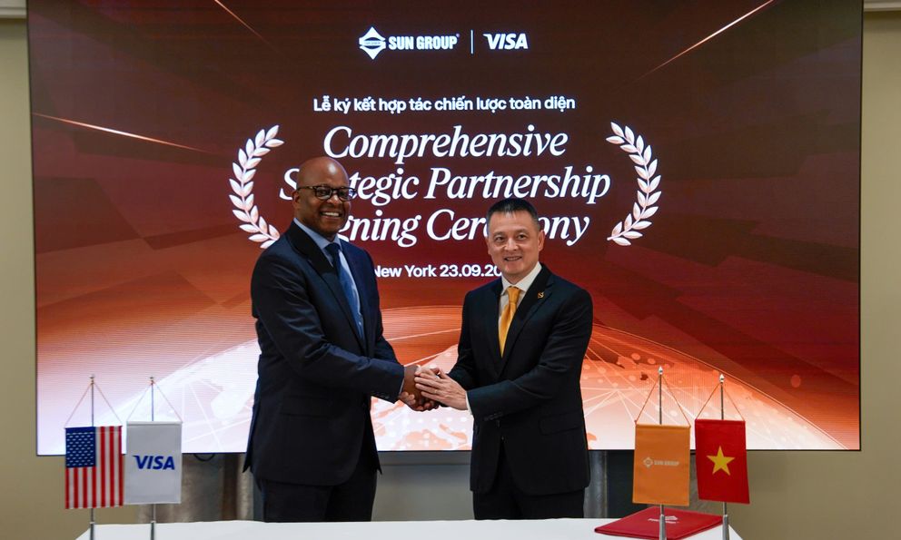 Visa mở rộng hợp tác với Sun Group, Vietnam Airlines, thúc đẩy kinh tế số