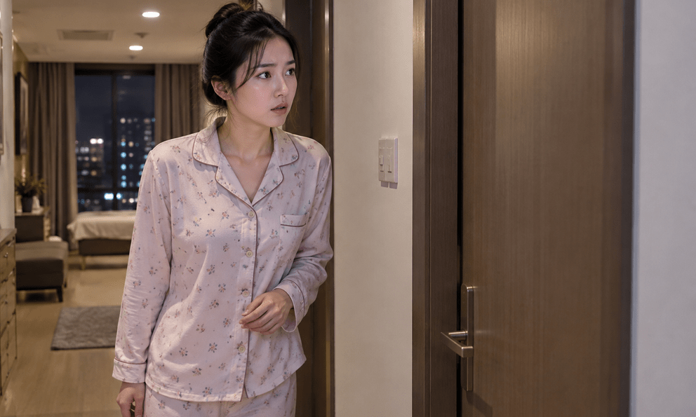 Không ngủ được dậy đi uống nước, người em run rẩy khi nghe được cuộc trò chuyện của chị gái và anh rể