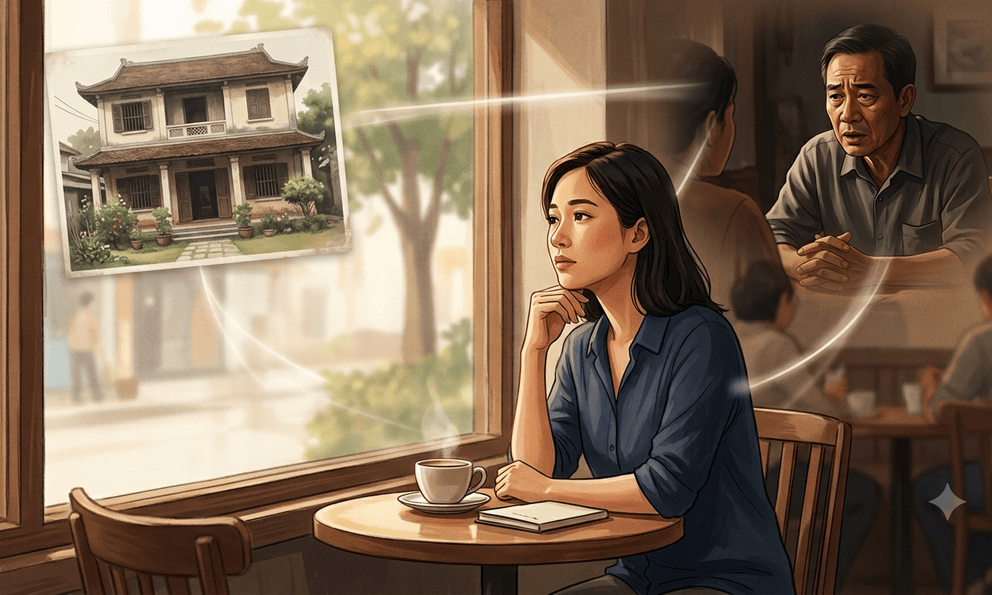 Để lại cho tôi căn nhà tiền tỷ, nhưng một câu nói của bố khiến tôi mất ngủ nhiều đêm