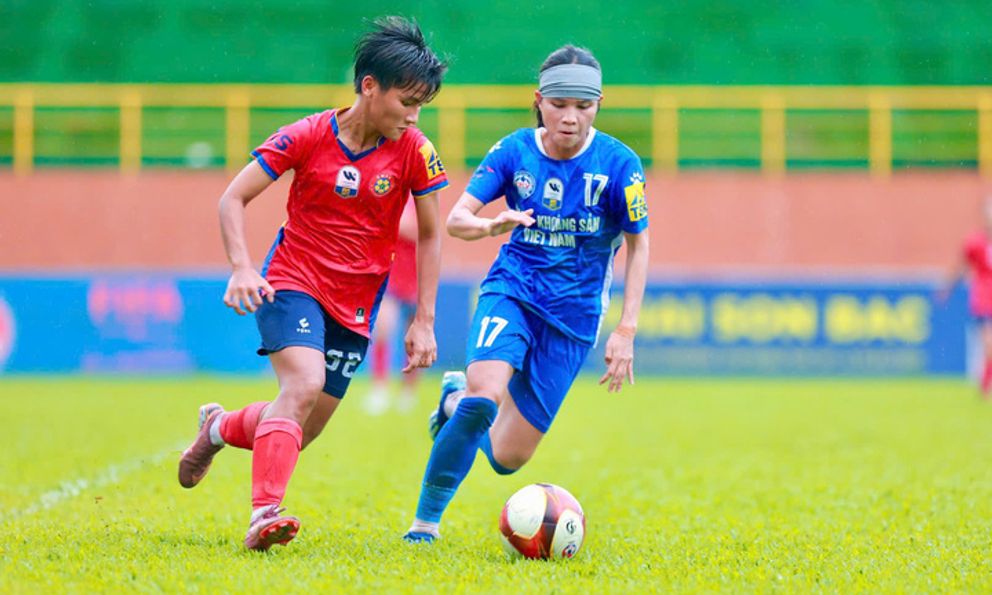 Than KSVN và Phong Phú Hà Nam thắng đậm ở giải bóng đá nữ VĐQG 2026