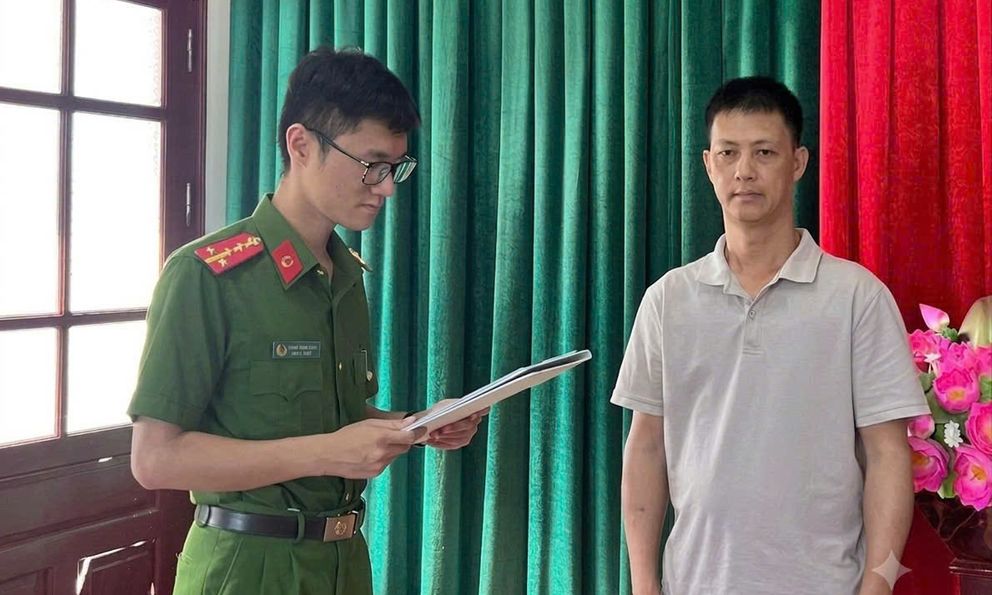 Khởi tố cán bộ cấp nước Nguyễn Duy Sáng SN 1976