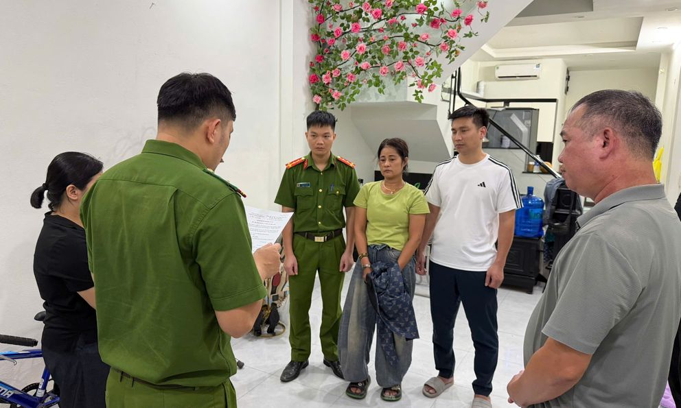 Khởi tố, khám xét nơi ở của vợ chồng Nguyễn Thị Lộc SN 1975