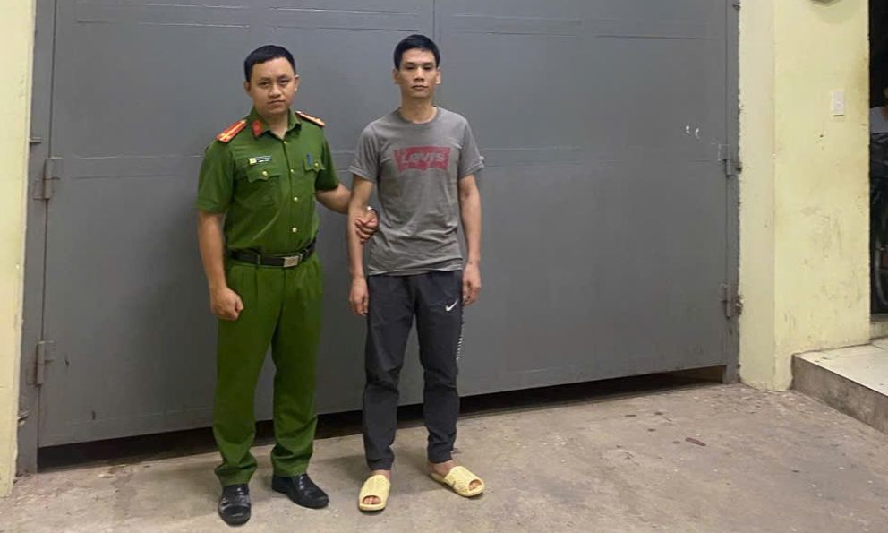 Vũ Thành Đạt SN 1989 ra đầu thú