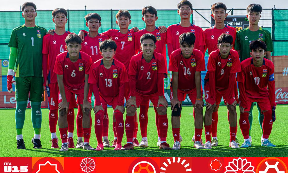 Đá World Cup, Lào 2 lần sút tung lưới cường địch từ Nam Á