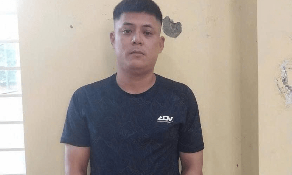 Phan Ngọc Anh SN 1992 ra đầu thú