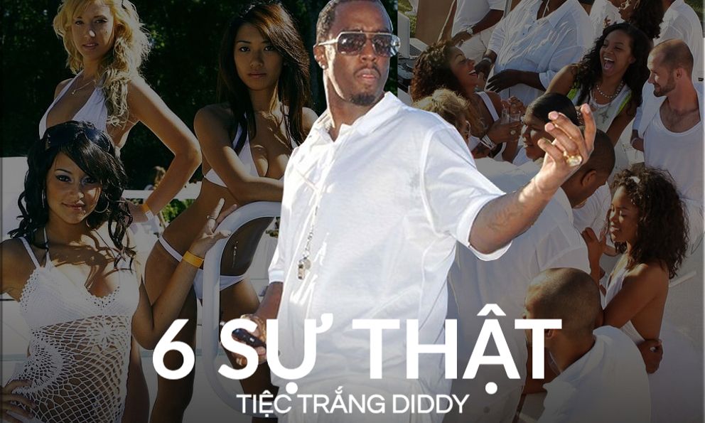 6 sự thật ẩn bên trong tiệc trắng thác loạn thu hút 1.000 sao của ông trùm Diddy 