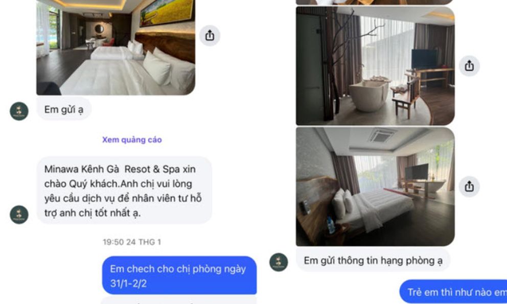 Cơ quan chức năng vào cuộc vụ nữ du khách bị lừa hơn 1 tỷ khi đặt phòng resort dịp Tết 