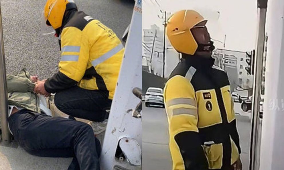 Câu chuyện cảm động về anh shipper hét lên 1 câu giữa đường khiến mọi người bật khóc 