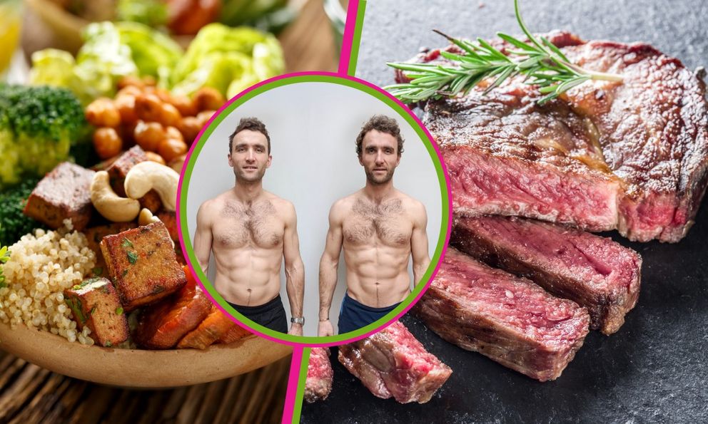 Cặp song sinh người ăn chay, người ăn thịt, so sánh ai khỏe mạnh hơn? Nghiên cứu chỉ ra kết quả bất ngờ