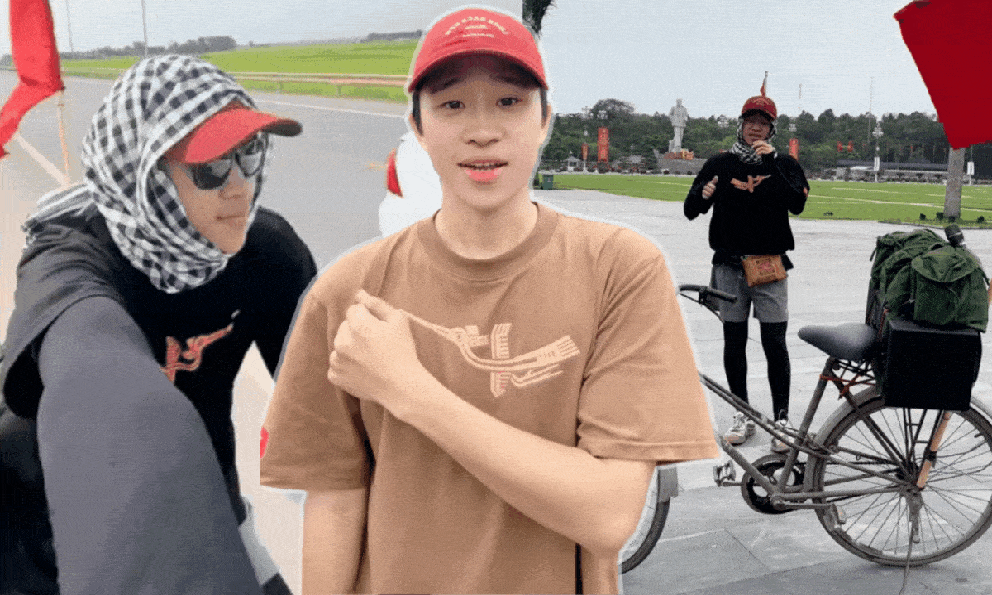 5 điều ĐỘC ĐÁO về chàng trai đi xe đạp Thống Nhất từ Hà Nội vào TP.HCM để xem lễ diễu binh 30/4