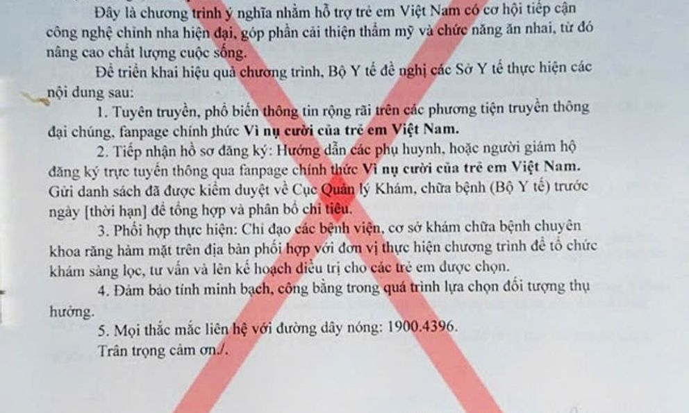 Bộ Y tế cảnh báo về một công văn giả mạo liên quan đến trẻ em, người dân đặc biệt cảnh giác!