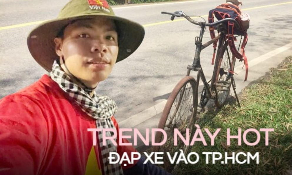 Trend này HOT: Thêm 1 nhân vật đi xe đạp thồ 