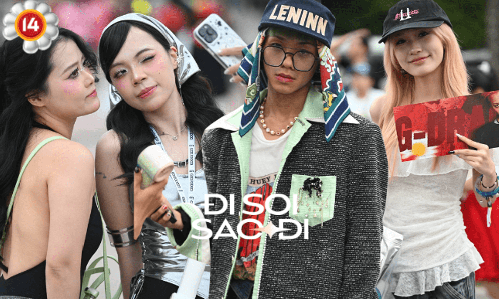 “Xinh sập sàn” tại Mỹ Đình vì anh Long: Boy phố, girl phố đọ sắc, độc lạ có thừa, quá mức wow