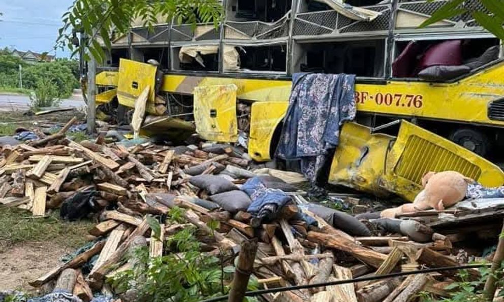 Vụ lật xe khách 9 người chết: Một nạn nhân chỉ mới 4 tuổi, tài xế âm tính với ma tuý