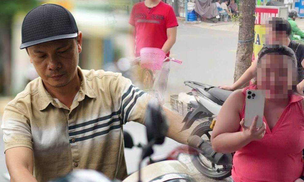 Giúp người bơm bánh xe miễn phí, chủ tiệm sửa xe ở TP.HCM bị truy hỏi, bắt đền: 