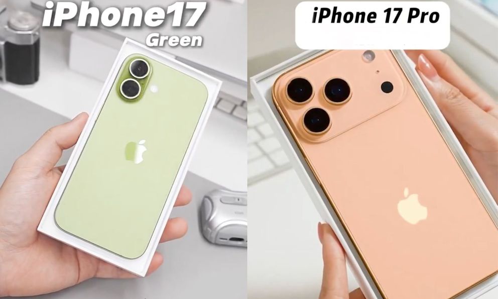 Lộ diện mô hình tất cả màu sắc của iPhone 17 Pro Max