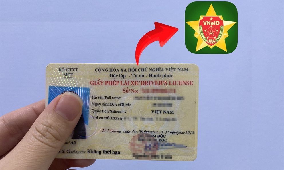 Cách thêm giấy phép lái xe vào VNeID mới nhất người dùng nên biết