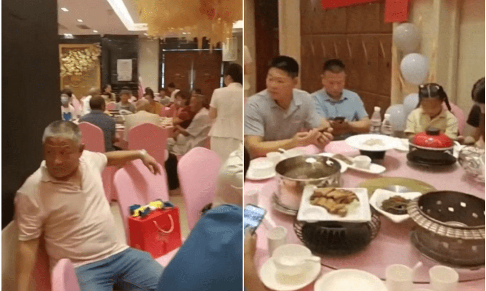 Bố mẹ bao khách sạn đãi tiệc mừng con trai đậu trường nghề, đọc băng rôn không ai dám coi thường