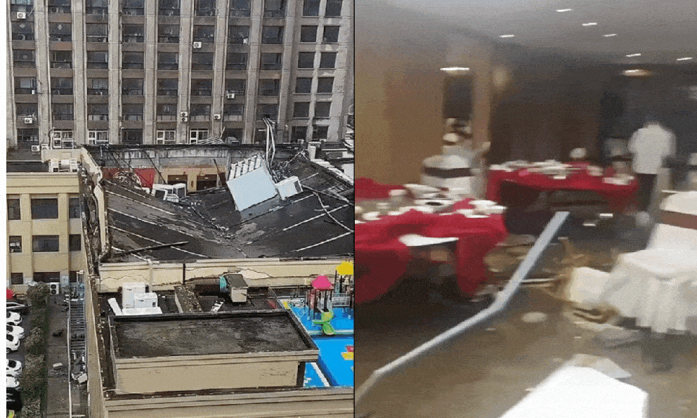 Đám cưới đang diễn ra thì mái nhà đổ sập, nhiều quan khách ngay lập tức nhập viện