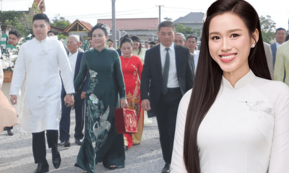 Chủ tịch tập đoàn Sơn Hải và phu nhân gây sốt 