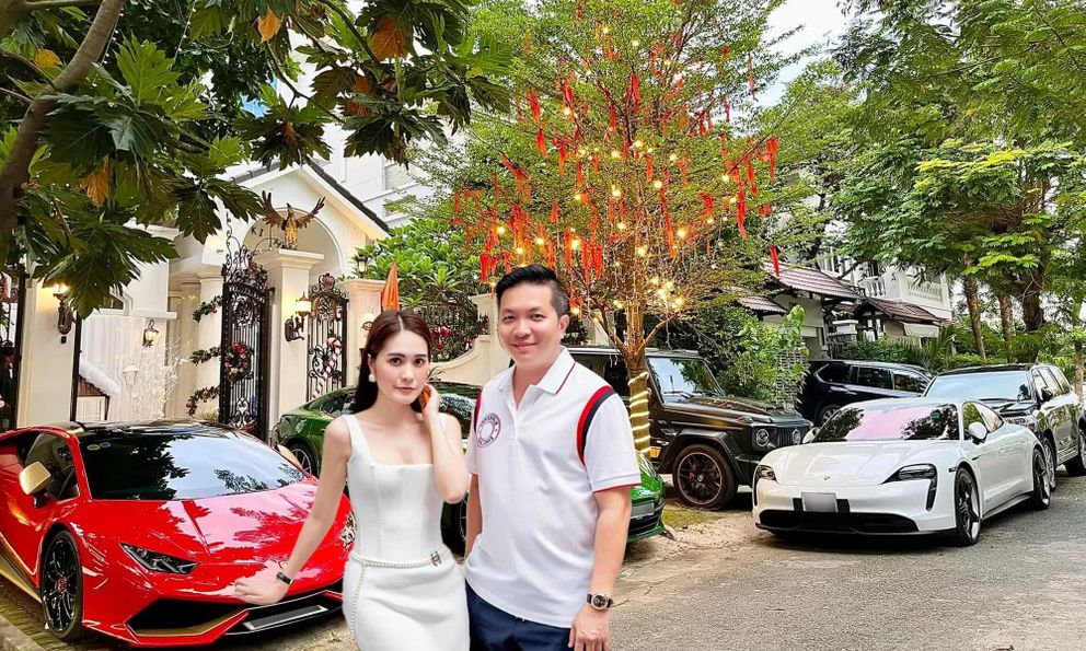 Loạt xe sang hàng chục tỷ đồng của vợ chồng Đoàn Di Băng trước khi Nguyễn Quốc Vũ bị bắt