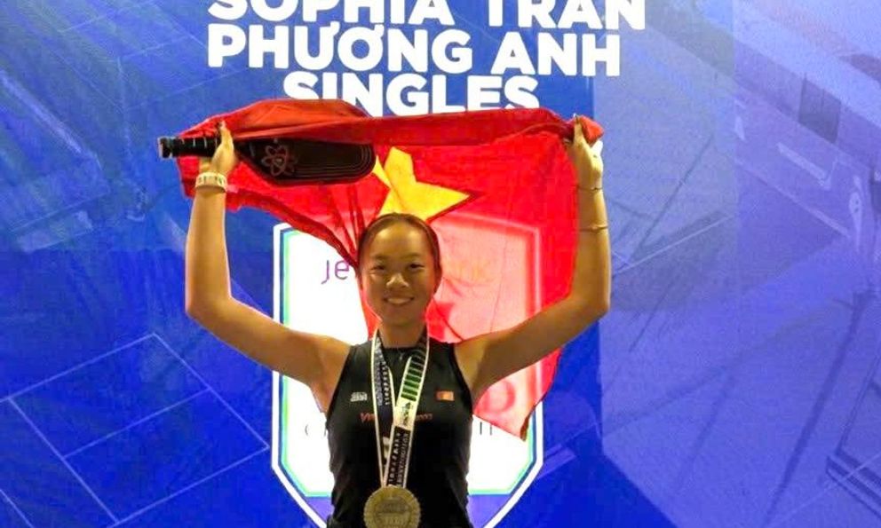 Sophia Phương Anh vô địch giải pickleball danh giá nhất thế giới 
