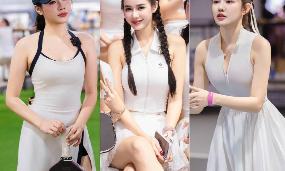 “Bùng nổ visual”: 140 “em xinh” xuất hiện trong giải đấu pickleball dành cho nữ hot nhất TP.HCM!