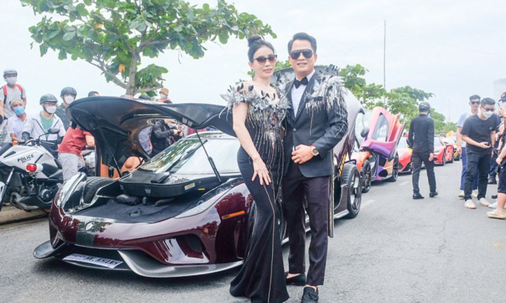 Dàn siêu xe hơn 300 tỷ đồng của vợ chồng đại gia Hoàng Kim Khánh và Mailisa