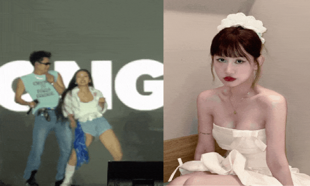 Quá bốc lửa, nữ dancer của Dương Domic leo thẳng hot search