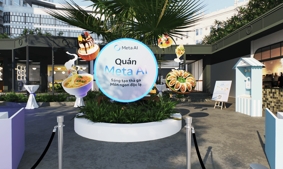 Quán Meta AI: Trào lưu ẩm thực AI bước ra đời thực tại Sài Gòn 