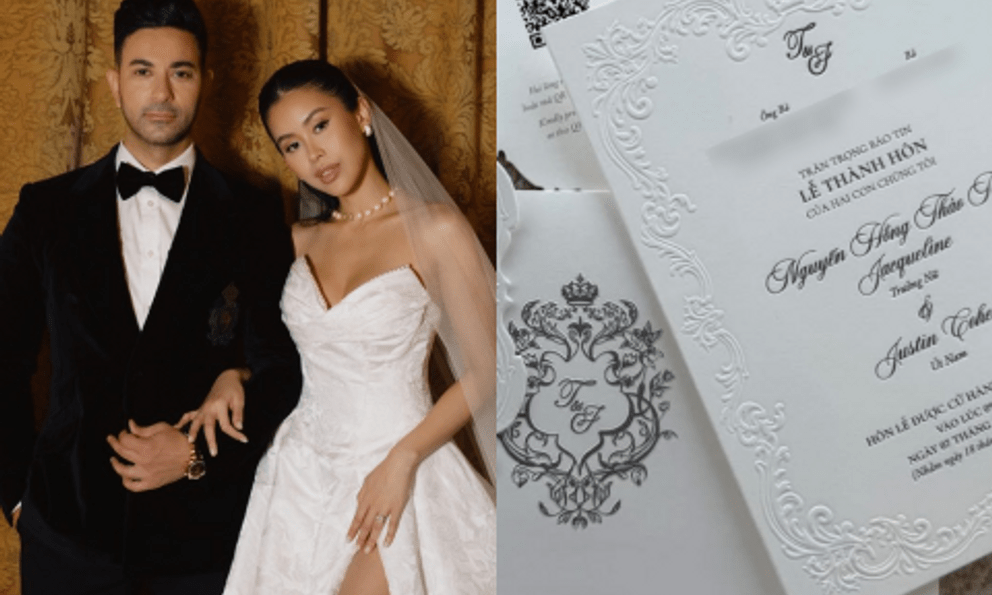 Lộ thiệp cưới tài phiệt của em chồng Hà Tăng: Địa điểm giống nhiều sao Vbiz, 1 quy định cực nghiêm ngặt 